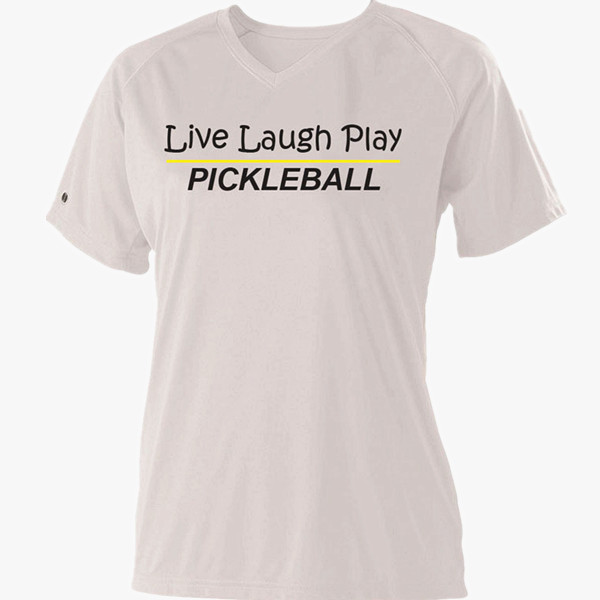 レディース白綿pickleballt- シャツ問屋・仕入れ・卸・卸売り