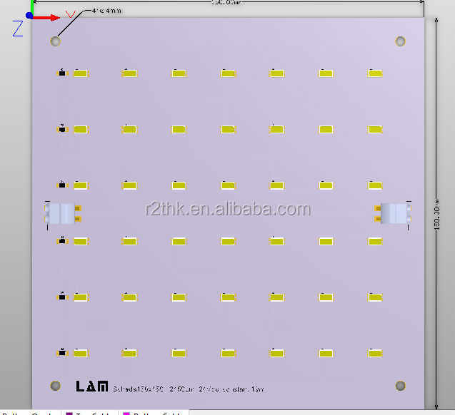 サムスン563094v0丸いアルミパネルledボードpcbアセンブリ仕入れ・メーカー・工場