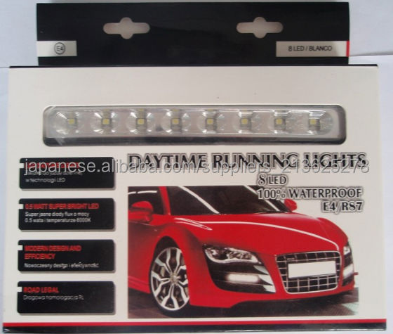 激安 8連 3528チップ 128LM 車用DRLライト問屋・仕入れ・卸・卸売り