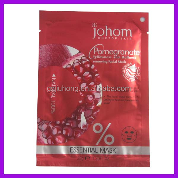 OEM factory cotton sheet facial mask saffron facial mask 100% natural essence