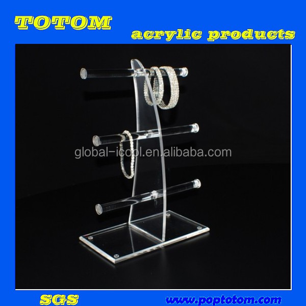 POP acrylic red wine display rack