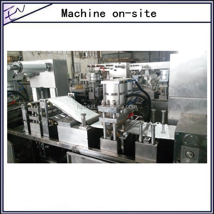 Hot melt automatic chocolate bar carton packaging machine