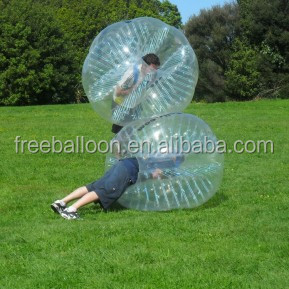 High quality inflatable bumper bubble football, loopy balls
