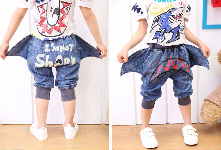 の子供服の卸売、 少年ウエストゴム2014年ロビンジーンズの女性のための刺繍のデザイン問屋・仕入れ・卸・卸売り
