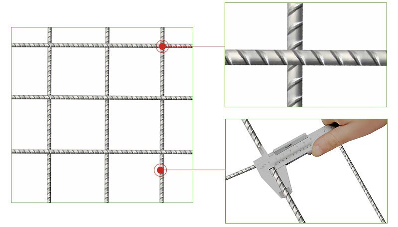 Steel Concrete Mesh / Trench Mesh / Steel Reinforcing Mesh