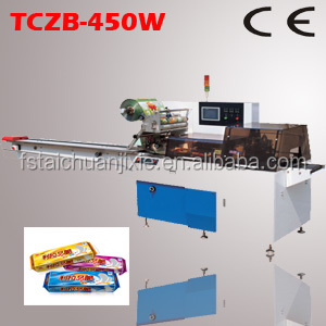 TCZB-320B Automatic horizontal flow packing machine price for chocolate bar