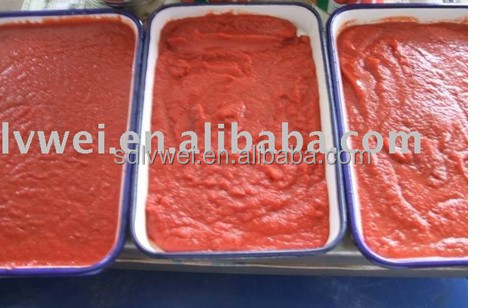 tomato paste tomato puree brix36-38