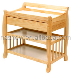 無垢材のモダンな高品質の赤ん坊の変更テーブル仕入れ・メーカー・工場