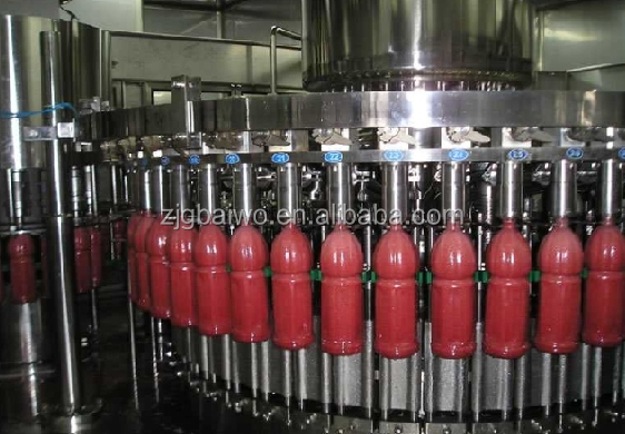 glass/PET bottle juice filling machine