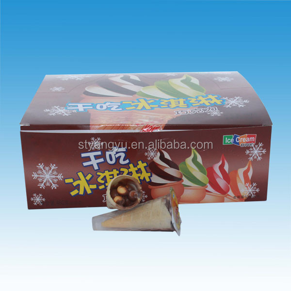 Ice Cream Shape Chocolae Biscuit
