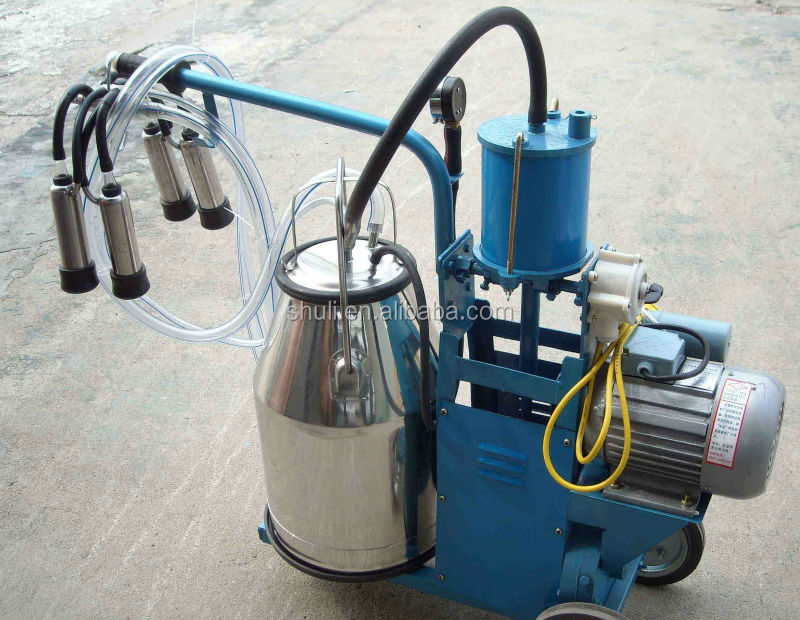 mobile vacuum pump type penis milking machine/goat milking machine