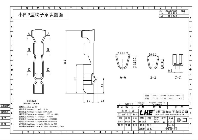 コネクタやターミナル4ウェイ電動仕入れ・メーカー・工場