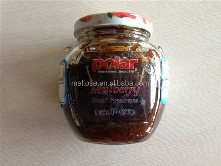 Variety of syrups with pulp / Apricots syrup with pulp