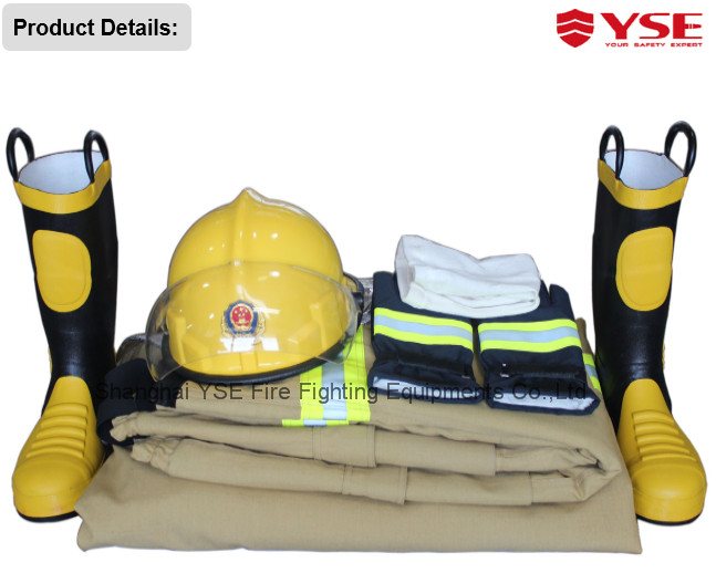 Ce Approved Complete Set Personal Protective Equipment For Fireman
