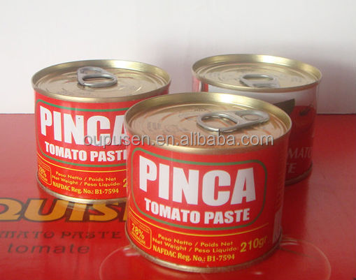 Brix 28-30% Tinned Tomato Paste