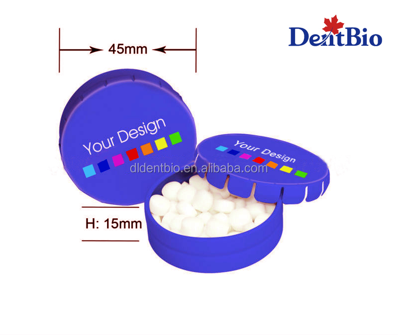 Cinnamon flavour in Click Clack Tin case OEM Sugar Free mints