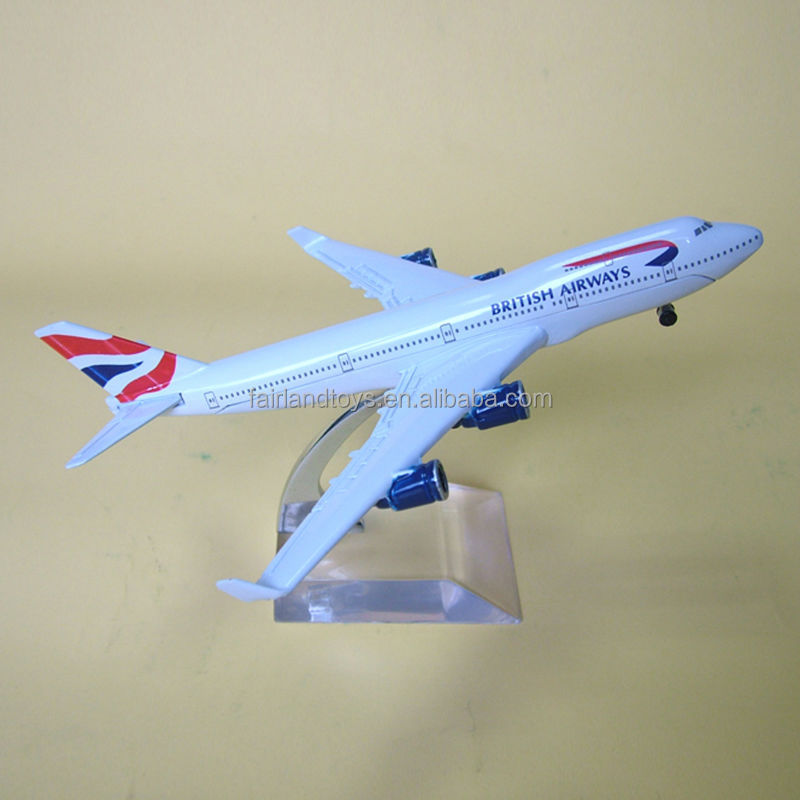 金属製の飛行機のモデル、 boeing747航空機モデル仕入れ・メーカー・工場