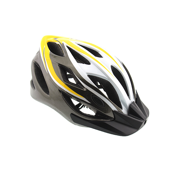 白・黄色のファッションデザインの自転車のヘルメットの飾り問屋・仕入れ・卸・卸売り