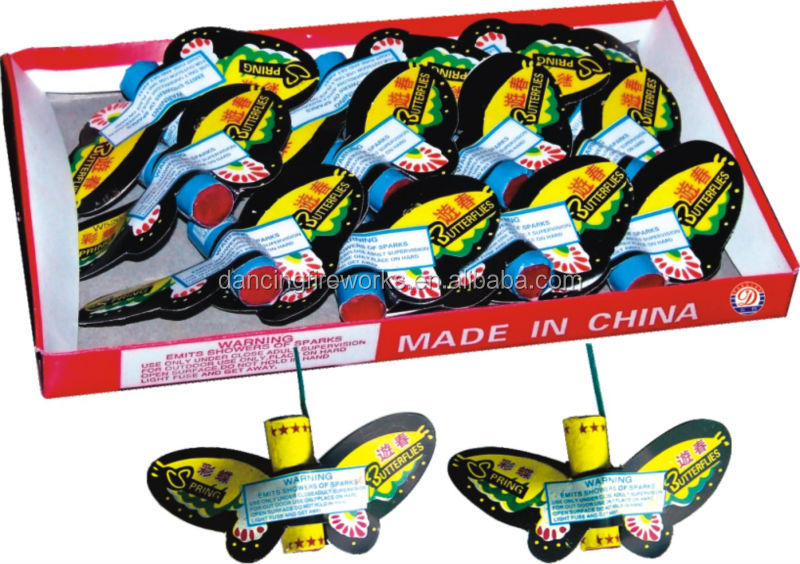 太陽のダンスの花・butterflys花火スピナーおもちゃ子供のための問屋・仕入れ・卸・卸売り