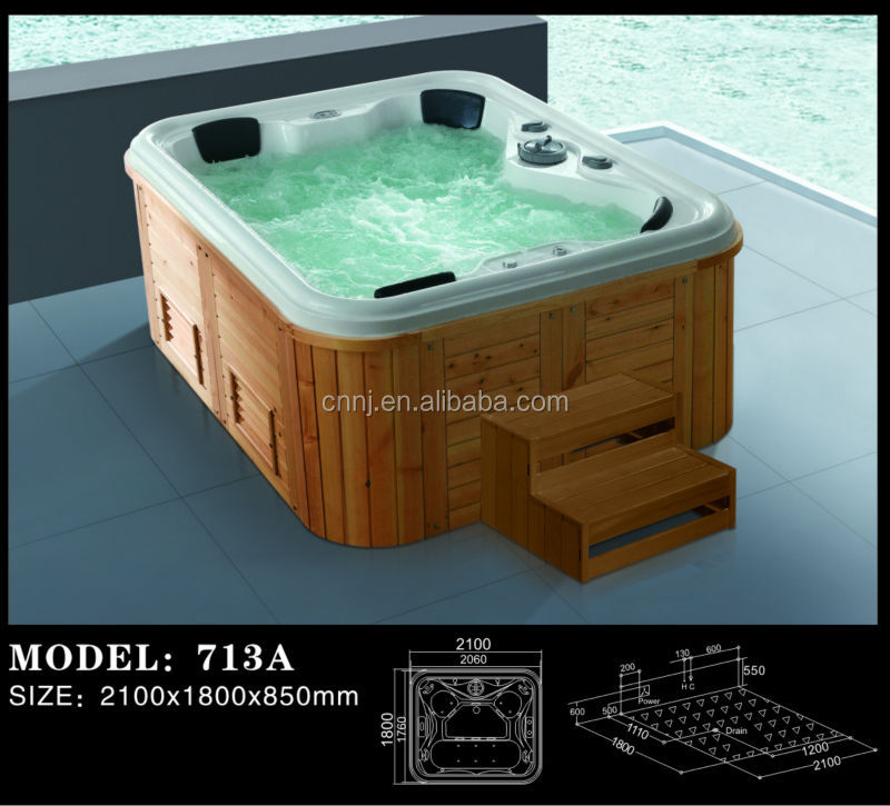 (713a) ホットタブ屋外マッサージスパ用浴槽問屋・仕入れ・卸・卸売り