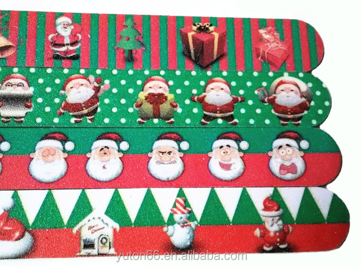 工場卸売熱い販売爪やすりエメリーボードクリスマスのギフト問屋・仕入れ・卸・卸売り