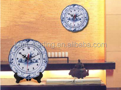 エレガントなセラミック壁時計10'' 古典的な家の装飾問屋・仕入れ・卸・卸売り