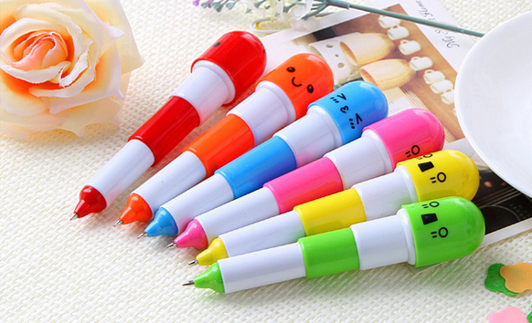 promotional pens pill shape magic pens