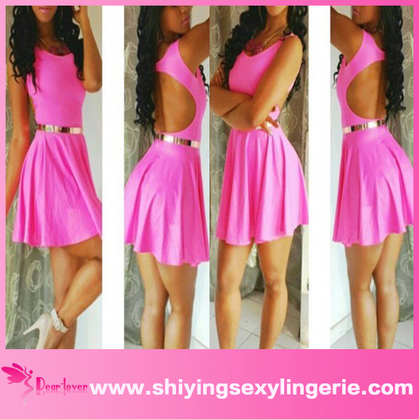 vestidos cortos verde neon