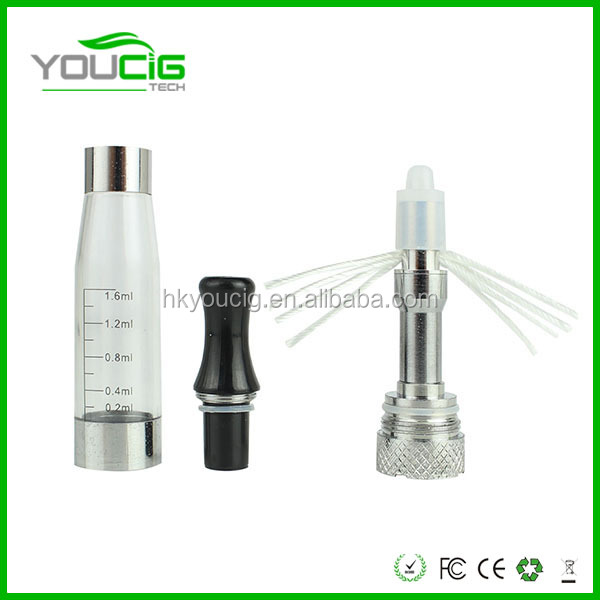 Youcig tech Factory ego ce4+ 1.6ml replace ce4+ coils fit battery 650mAh/900mah/1100mah