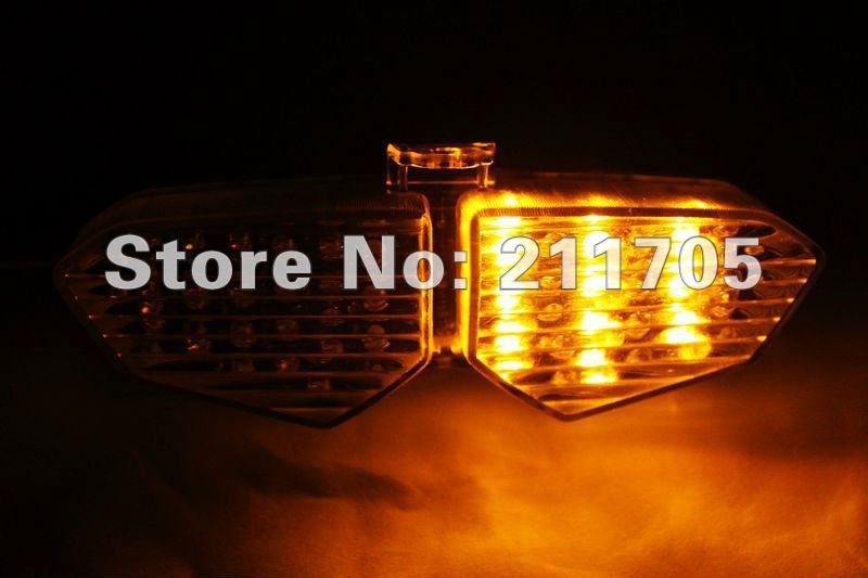 LED Integrated Tail Light For Yamaha YZF R6 R6S Smoke 