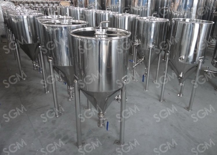 Cooling Jacket Fermenter/Jacket fermentation tank/conical fermenter