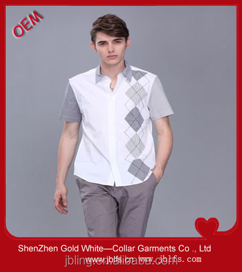 紳士熱い販売法の高品質のドレスシャツ仕入れ・メーカー・工場