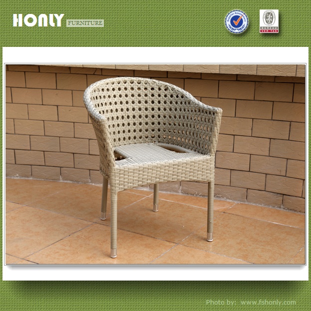 Antique woven rattan metal chairs vintage stack metal chair for sale