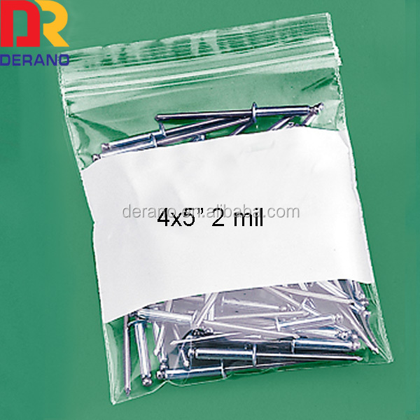 フルサイズ再閉鎖可能なプラスチック袋/ldpeジップロックのビニール袋でレッドライン仕入れ・メーカー・工場
