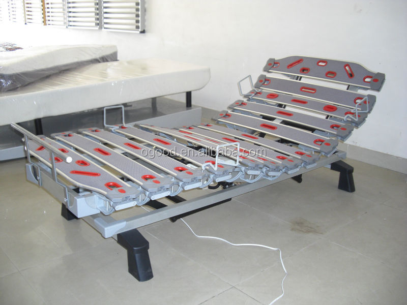 現代の電気ホテルベッドフレーム/owm-05調節可能なベッドセット仕入れ・メーカー・工場