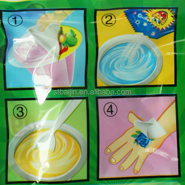Oranges CC stick candy with poping candy