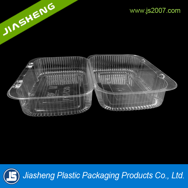 Disposable Square Plastic Tray For Vegetable Fruit