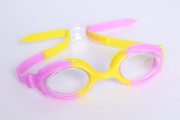 プロの子供スイミングゴーグルピンクで・黄色の色問屋・仕入れ・卸・卸売り