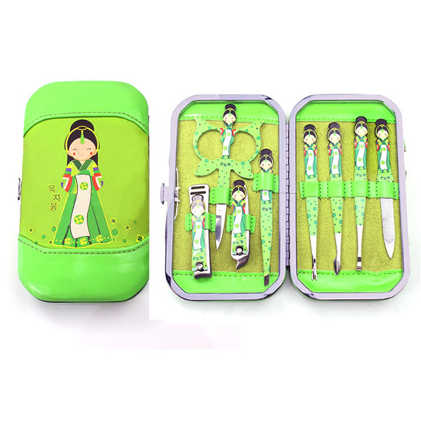 新しい高品質の民族8pcs/set女の子プロモーションマニキュアセットマニキュアキットud4-bs108美容セットネイルキット 問屋・仕入れ・卸・卸売り