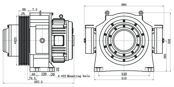 永久磁石同期planetarygear牽引機リフト牽引機問屋・仕入れ・卸・卸売り