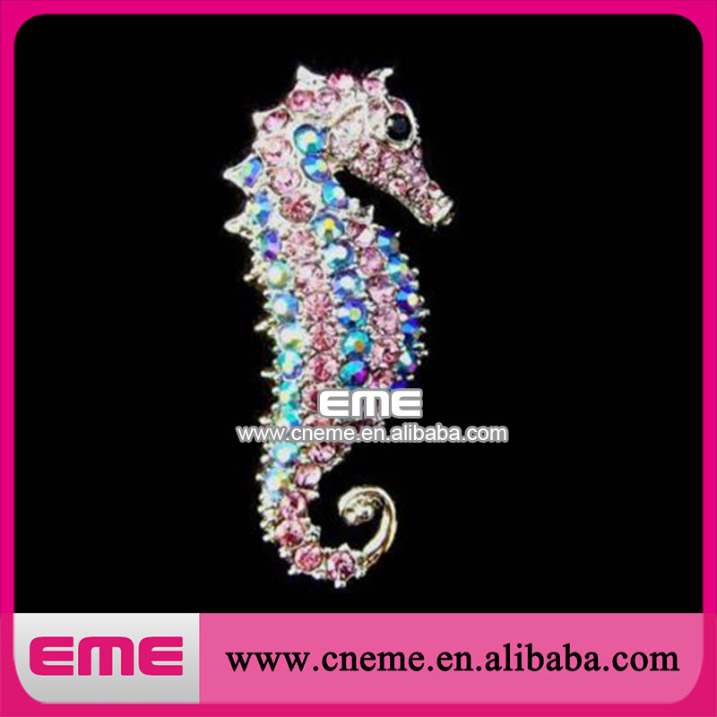 Skull-shaped Silver Unique Bling Mini Crystal Rhinestone Brooch問屋・仕入れ・卸・卸売り