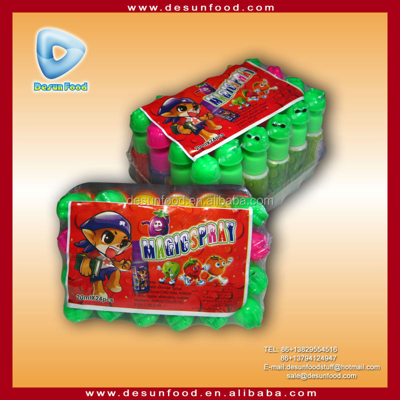 Magic Spray water candy,China DESUN price supplier 21food