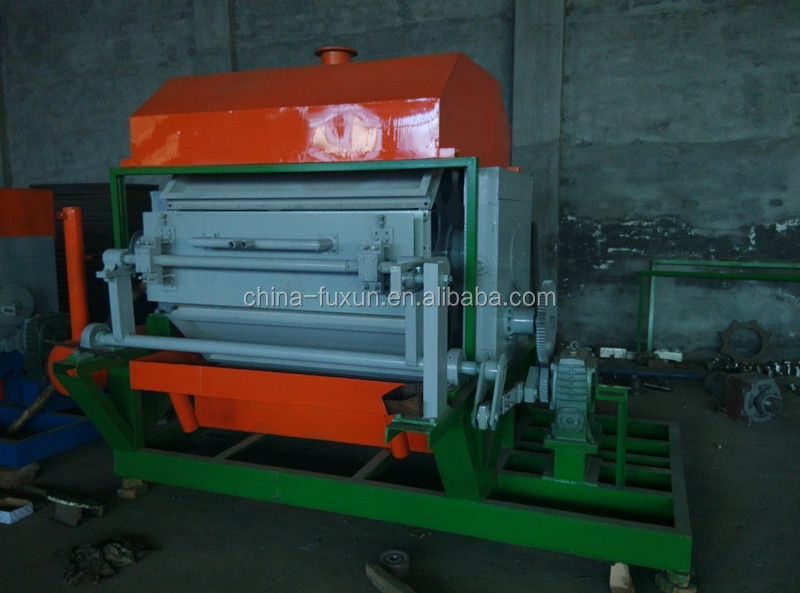egg tray making machine price/small egg tray machine/red wine paper tray machine(support customize)