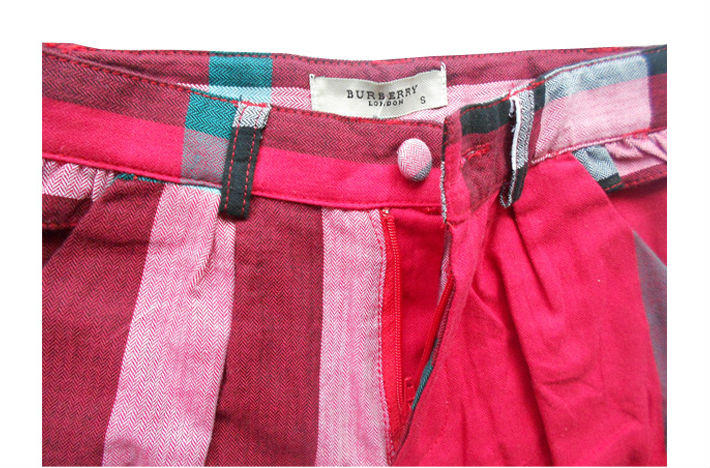 brand girls plaid shorts SH16-3