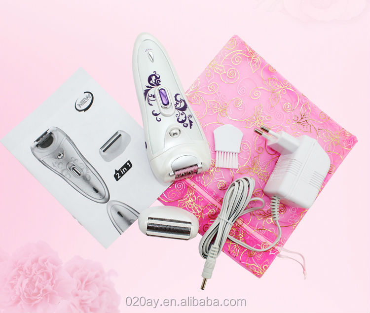 2イン1220-240v電動充電式シェーバー電気シェーバー女性のための問屋・仕入れ・卸・卸売り