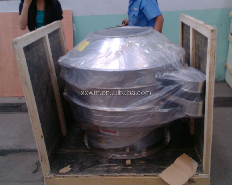 Rotary Vibrating Cocoa Powder Sieve Separator Equipment