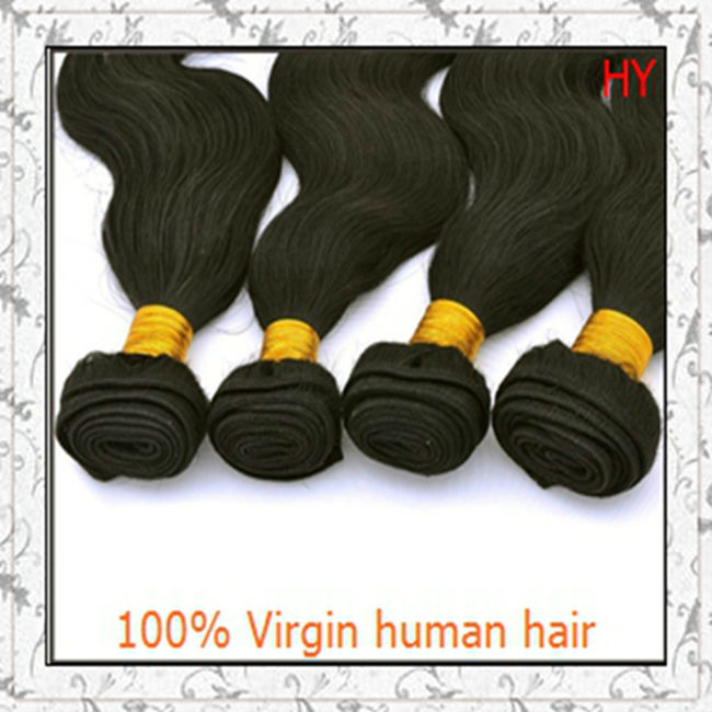 熱い販売の高品質のブラジルのバージンボディ波状人間の毛髪のよこ糸の拡張子問屋・仕入れ・卸・卸売り