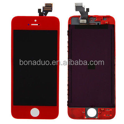 高品質lcdスクリーンiphone5のlcdアセンブリー、 ノックをノック5オリジナルロックされていない問屋・仕入れ・卸・卸売り