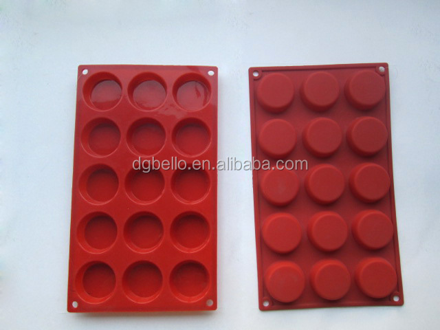 Marshmallow Collection Circles Silicone Stuffing Mold