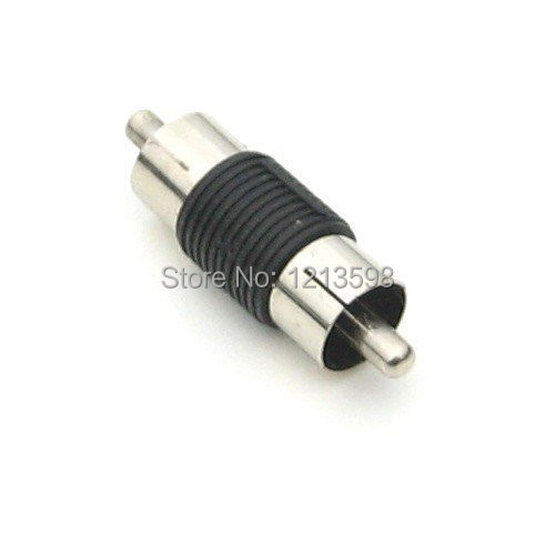 Купить Муфта inline RCA штекер / v адаптер м Разъем rca мужчины к ...